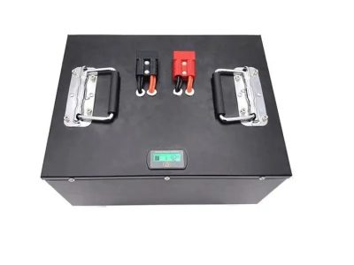 "25.6V 60Ah Lithium Battery Pack for AGVs - Showcasing high power efficiency and robust build, perfect for automated guided vehicles, highlighting extended operational time and low maintenance needs."