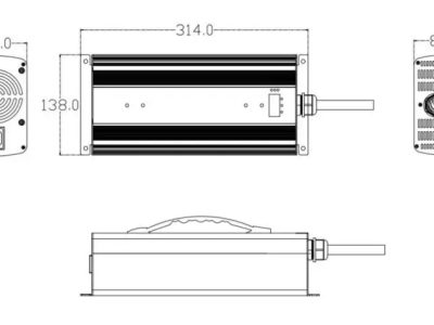 Efficient 20A LFP Charger for Lithium Batteries