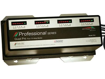 Dual Pro PS4 Marine Grade 4-Bank Lithium Battery Charger | Lithium Battery Company