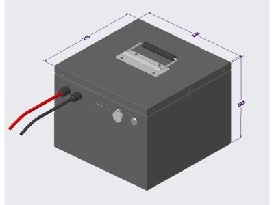 "51.2V 30AH Lithium Battery for AGVs - Showcasing reliable performance and high efficiency, perfect for AGVs, highlighting lightweight design and industrial robotics applications."