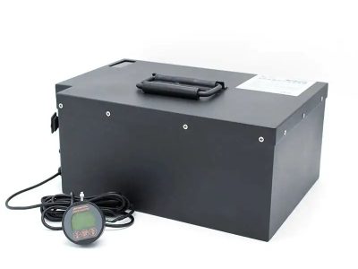 "Lithium Sweeper Battery Pack 60V 30Ah - Showcasing reliable performance and energy efficiency, perfect for electric sweepers, highlighting advanced safety features and design efficiency."