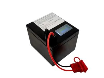 "CTS Lithium Ion Battery 25.6V 15Ah - Showcasing high energy density and reliable performance, perfect for industrial equipment, highlighting compact design and extended lifespan."
