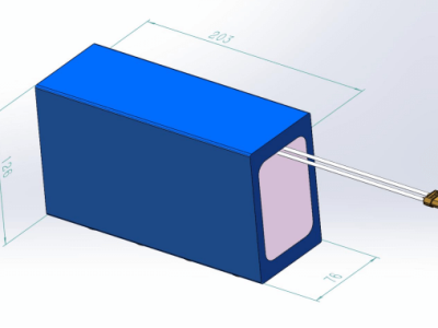 "25.6V 20Ah LFP Battery Pack - Showcasing compact size and robust performance, perfect for portable power applications, highlighting lightweight design and enhanced safety features."