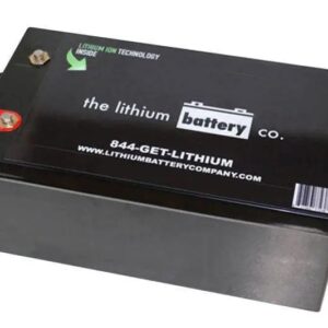 "12V 300Ah Lithium-Ion Battery - Showcasing ultra-high capacity and rapid charging, perfect for off-grid living and RVs, highlighting compact design and energy efficiency."