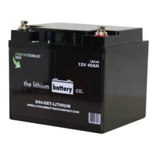 12V 40Ah Lithium-Ion Battery - Showcasing ultra-high capacity and outstanding performance, perfect for electric vehicles and off-grid systems, highlighting robust design and efficiency