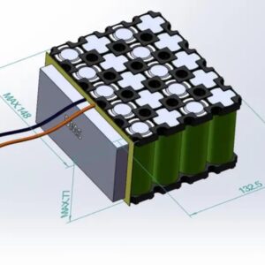 "12.8V 23Ah LFP Battery Pack - Showcasing long cycle life and stable performance, perfect for electronic devices, highlighting safety features and energy efficiency."