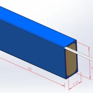 "12.8v 4Ah LiFePO4 Battery - Showcasing high durability and long cycle life, perfect for energy storage systems, highlighting compact design and energy efficiency."