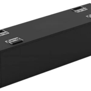 "25.6V 600A LFP Battery Pack - Showcasing robust construction and high current capacity, perfect for industrial applications, highlighting durable metal case and superior thermal management."