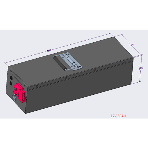 12V 80AH Lithium Ion Battery