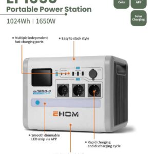 1024Wh Portable Power Station