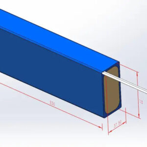 "12.8V 6.4Ah LFP Battery Pack - Showcasing stable power output and long cycle life, perfect for electronic devices, highlighting safe design and energy efficiency."