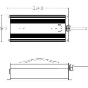 Efficient 20A LFP Charger for Lithium Batteries