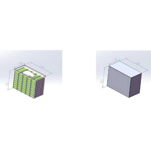 48V 61.2AH Lithium Ion Battery