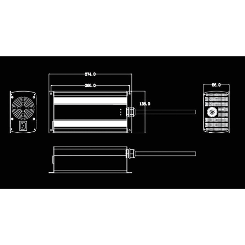 High-Performance 84V 15A Lithium Ion Charger
