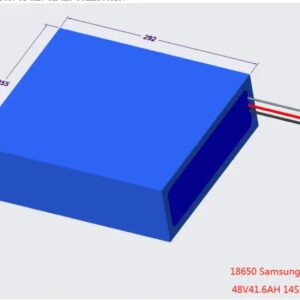 "51.2V 41.2AH Lithium Ion Battery for AGVs - Showcasing efficient power delivery and high efficiency, perfect for AGVs, highlighting compact design and robotics applications."