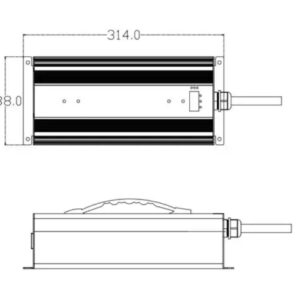 29.4V 20A LFP Charger