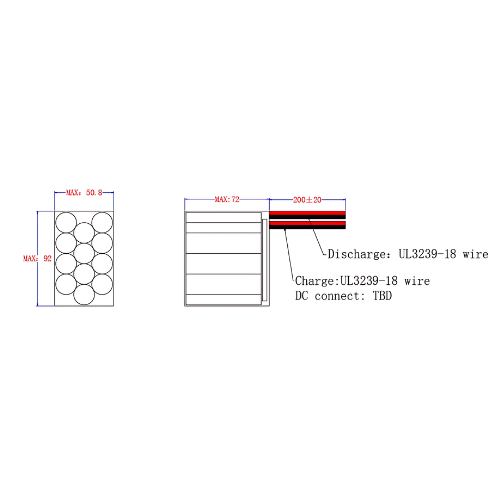 10.8V 10AH Lithium Ion Battery