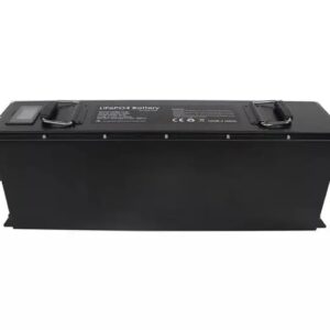 "51.2V 100AH Lithium Golf Cart Battery - Superior Lifespan - Showcasing superior lifespan and high performance, perfect for golf carts, highlighting advanced safety features and efficiency."